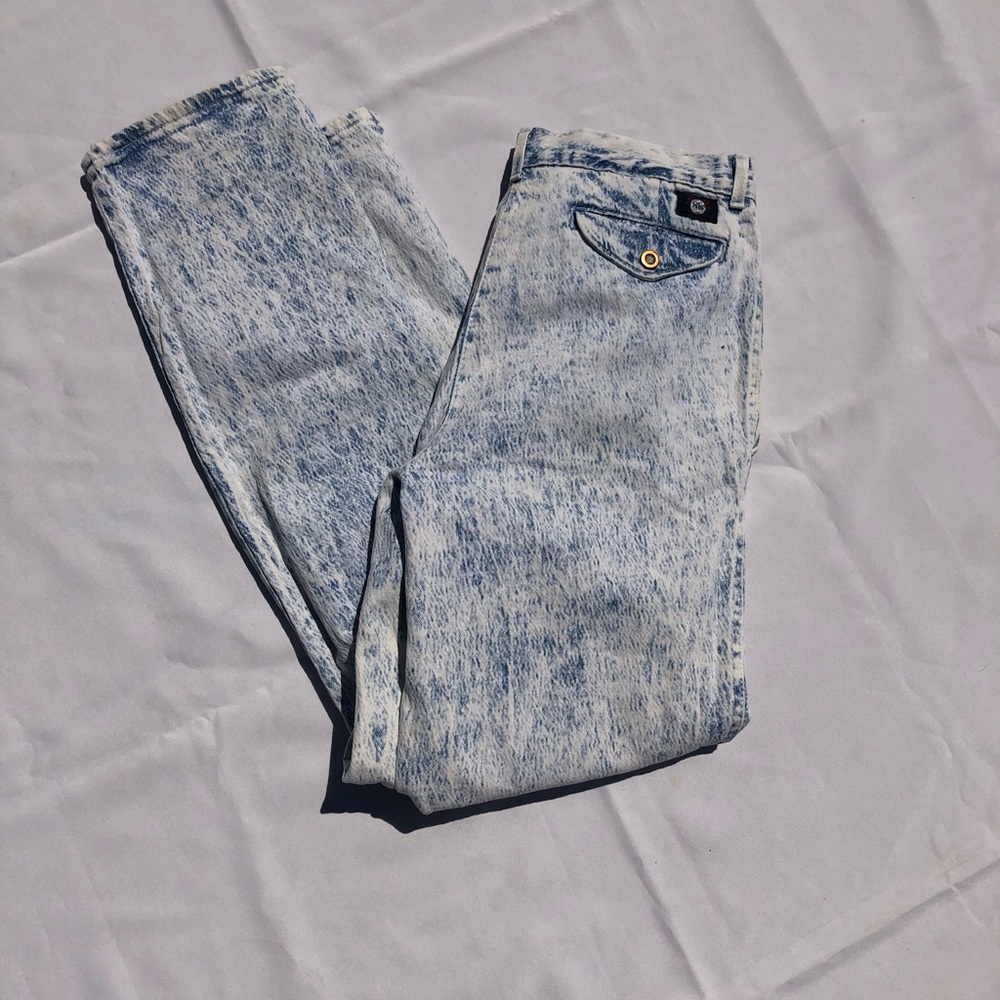 Vintage acid wash jeans